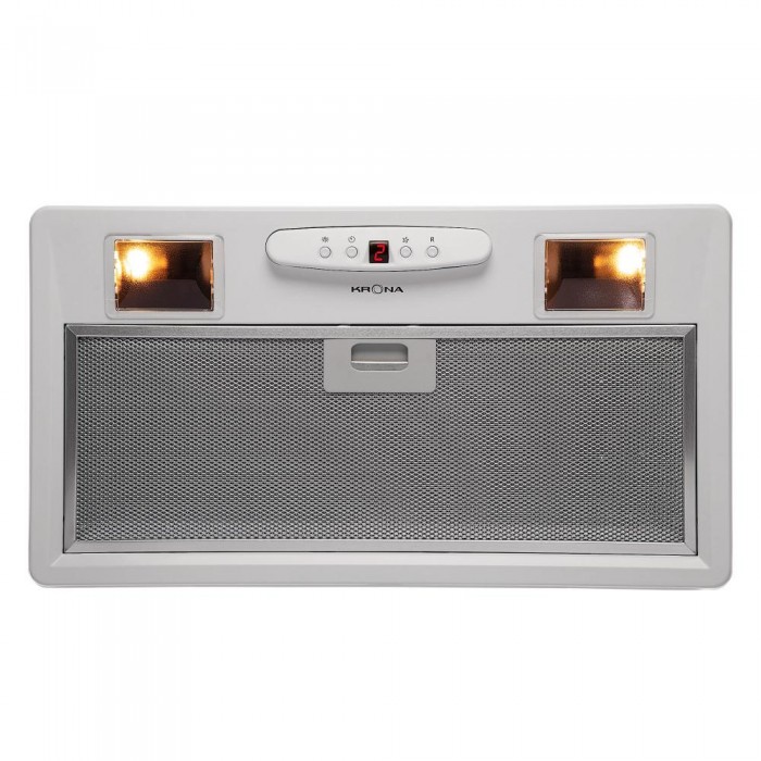 Встраиваемая вытяжка KRONA MINI 600 WHITE slider