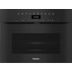Компактный духовой шкаф с СВЧ Miele H7440BMX OBSW