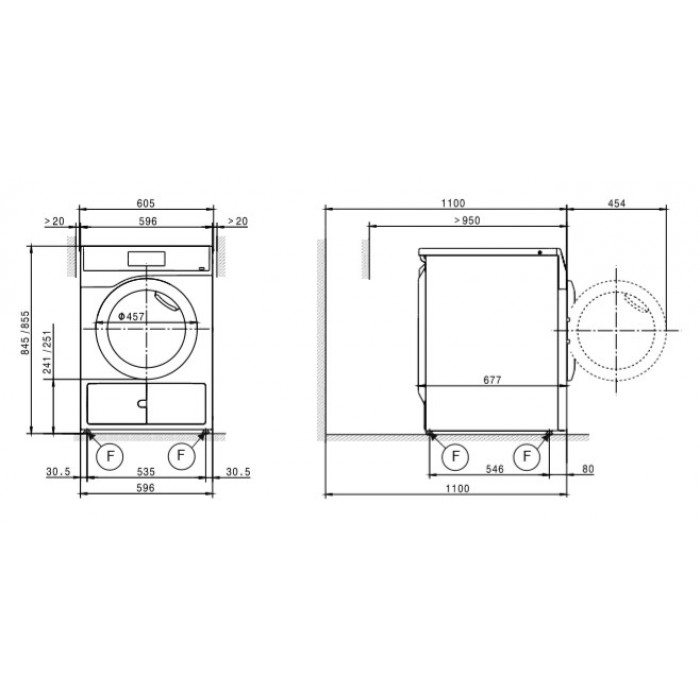 Сушильная машина Miele PDR 507 EL RU SST
