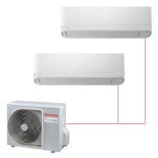 Мульти сплит-система Toshiba на 2 комнаты (25+30 кв.м.) SEIYA