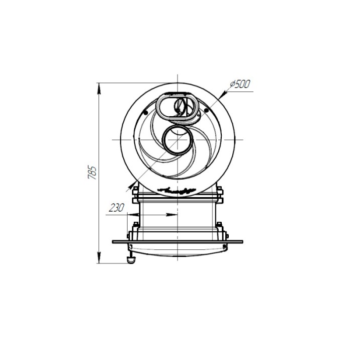 Печь банная Прометалл Атмосфера XL в ламелях Окаменевшее дерево наборный рисунок