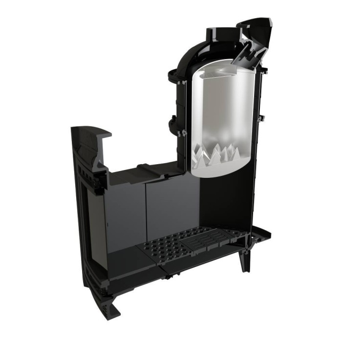 Печь банная Прометалл Атмосфера XL+ в облицовке Талькохлорит