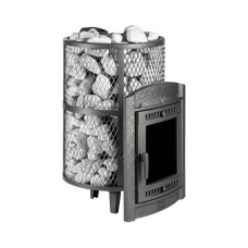 Печь банная Прометалл Атмосфера L КТТ сетка нержавейка