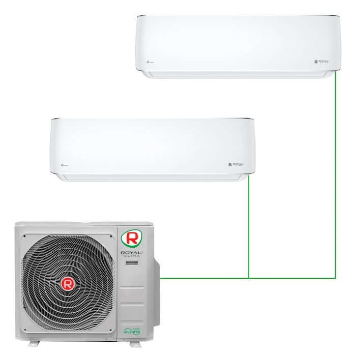 Настенная сплит-система Royal Clima Prestigio на 2 комнаты