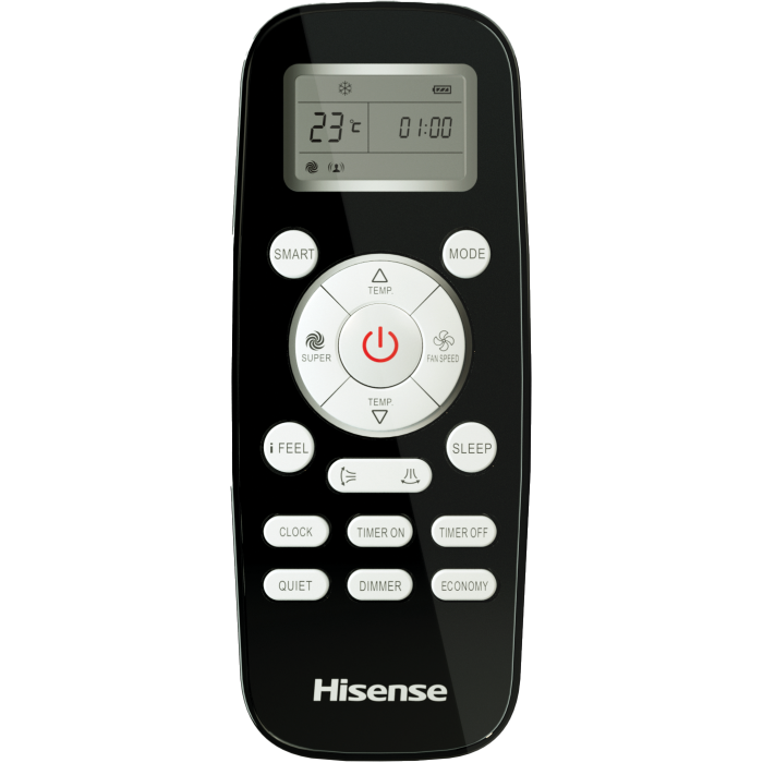 Настенная мульти-сплит-система Hisense Premium Black Fm Dc Inverter R32 на 4 комнаты