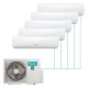 Настенная мульти-сплит-система Hisense Zoom FM DC Inverter R32 на 5 комнат