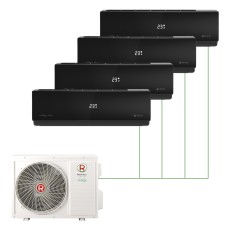 Настенная сплит-система Royal Clima Attica Nero на 4 комнаты