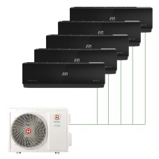 Настенная сплит-система Royal Clima Attica Nero на 5 комнат