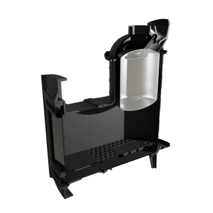 Печь банная Прометалл Атмосфера L в ламелях Пироксенит наборный рисунок