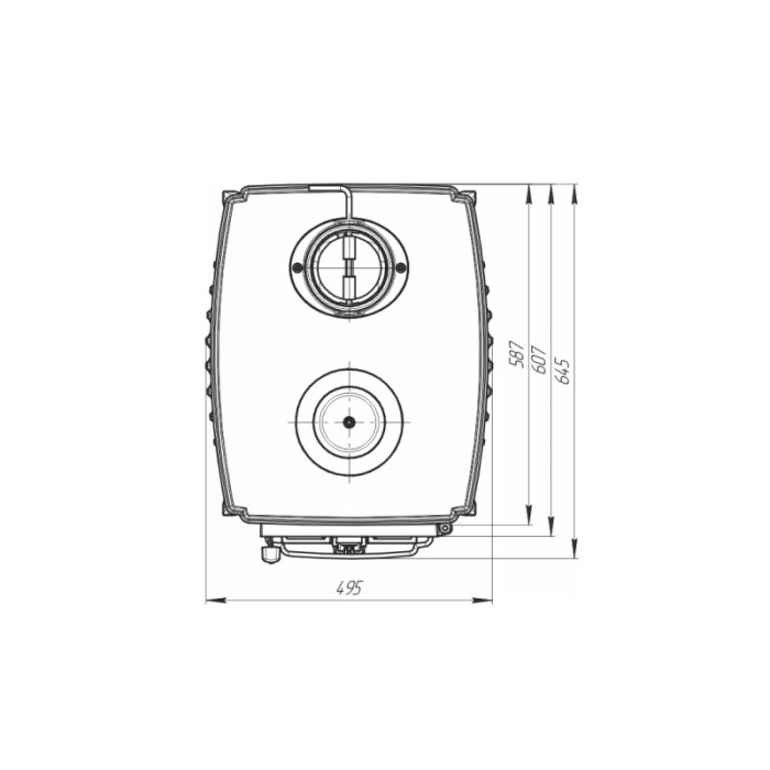Печь-камин Прометалл Маэстро