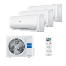 Мульти сплит-система Haier на 3 комнаты (25+25+25 кв.м.) LEADER