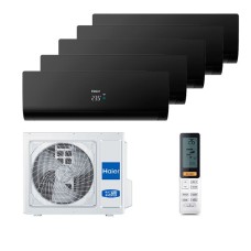 Мульти сплит система Haier на 5 комнат (25+25+25+25+25 кв.м) FLEXIS Black