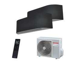 Мульти сплит-система Toshiba на 2 комнаты (20+20 кв.м.) HAORI