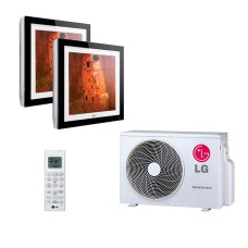 Мульти сплит-система LG на 2 комнаты (25+25 кв.м.) Artcool Gallery