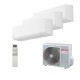 Мульти сплит-система Toshiba на 3 комнаты (20+20+25 кв.м.) SHORAI EDGE WHITE