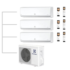 Мульти сплит система Electrolux на 3 комнаты (35+35+35 кв.м) HM FMI