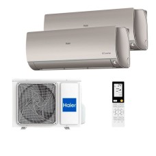 Мульти сплит-система Haier на 2 комнаты (20+20 кв.м.) FLEXIS Gold