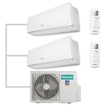 Мульти сплит-система Hisense на 2 комнаты (35+35 кв.м.)