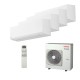 Мульти сплит-система Toshiba на 4 комнаты (25+25+25+25 кв.м.) SHORAI EDGE WHITE