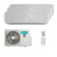 Мульти сплит-система Hisense на 3 комнаты (20+20+20 кв.м.) Silver