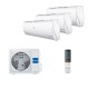 Мульти сплит-система Haier на 3 комнаты (25+25+25 кв.м.) JADE White