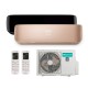Мульти сплит-система Hisense на 2 комнаты (25+25 кв.м.) Black + Champagne