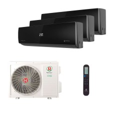 Мульти сплит система Royal Clima на 3 комнаты (20+20+20 кв.м) серия ATTICA NERO