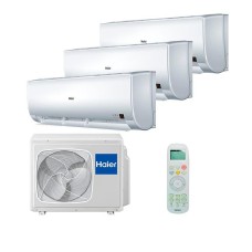 Мульти сплит-система Haier на 3 комнаты (25+25+25 кв.м.) BREEZA