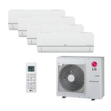 Мульти сплит-система LG на 4 комнаты (20+20+20+20 кв.м.)
