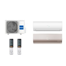 Мульти сплит-система Haier на 2 комнаты (25+25 кв.м.) FLEXIS White + Gold
