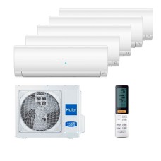 Мульти сплит система Haier на 5 комнат (25+25+25+25+25 кв.м) FLEXIS White