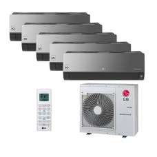 Мульти сплит-система LG на 5 комнат (25+25+25+25+25 кв.м.) Artcool Mirror