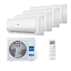 Мульти сплит система Haier на 4 комнаты (20+20+20+20 кв.м) LEADER