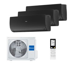 Мульти сплит-система Haier на 3 комнаты (20+20+20 кв.м.) FLEXIS Black