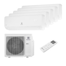 Мульти сплит-система на 5 комнат Electrolux серия Fusion (25+25+25+25+25 кв.м.)