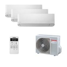 Мульти сплит-система Toshiba на 3 комнаты (15+15+15 кв.м.) SEIYA