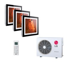 Мульти сплит-система LG на 3 комнаты (25+25+25 кв.м.) Artcool Gallery