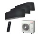Мульти сплит-система Toshiba на 3 комнаты (25+25+25 кв.м.) HAORI