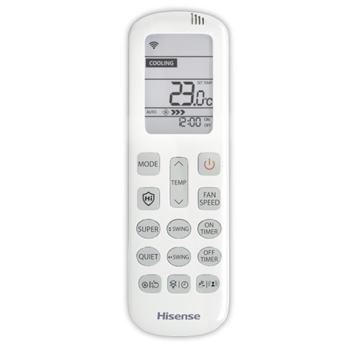 Мульти сплит-система Hisense на 2 комнаты (25+35 кв.м.) Zoom