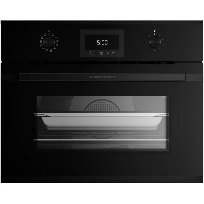 Компактный духовой шкаф с паром Kuppersbusch CBD 6340.0 S3 Silver Chrome