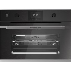 Компактный духовой шкаф с микроволнами Kuppersbusch CBM 6350.0 GPH 2 Black Chrome