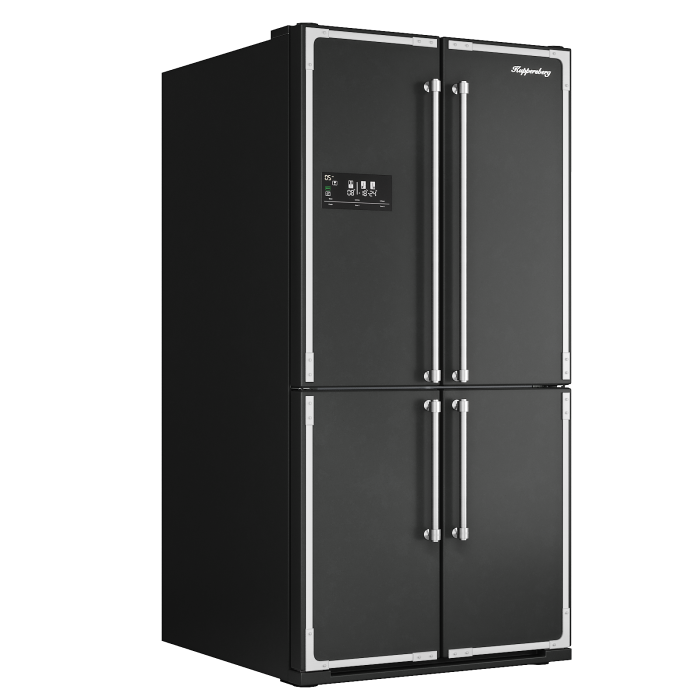 Холодильник отдельностоящий Kuppersberg NMFV 18591 BK Silver
