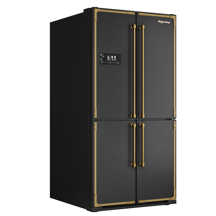 Холодильник отдельностоящий Kuppersberg NMFV 18591 BK Bronze