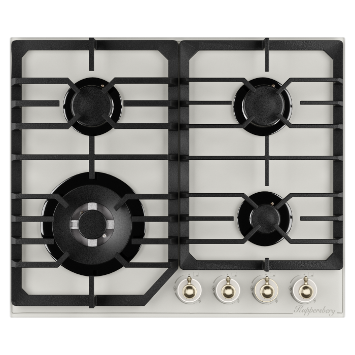 Варочная панель газовая Kuppersberg FG 601 W Silver
