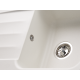 Кухонная мойка Kuppersberg LIRA 1B1D WHITE