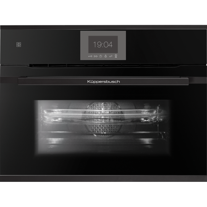 Компактный духовой шкаф с микроволнами Kuppersbusch CBM 6550.0 S5 Black Velvet