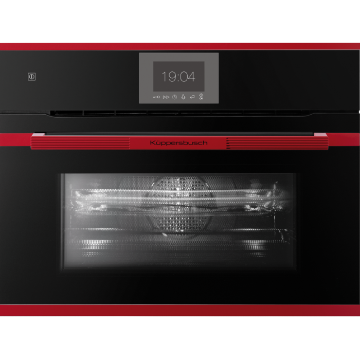 Компактный духовой шкаф с микроволнами Kuppersbusch CBM 6550.0 S8 Hot Chili