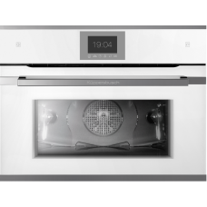 Компактный духовой шкаф с паром Kuppersbusch CBD 6550.0 W3 Silver Chrome