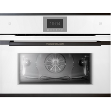 Компактный духовой шкаф с паром Kuppersbusch CBD 6550.0 W2 Black Chrome