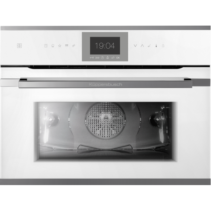 Компактный духовой шкаф Kuppersbusch CBP 6550.0 W3 Silver Chrome